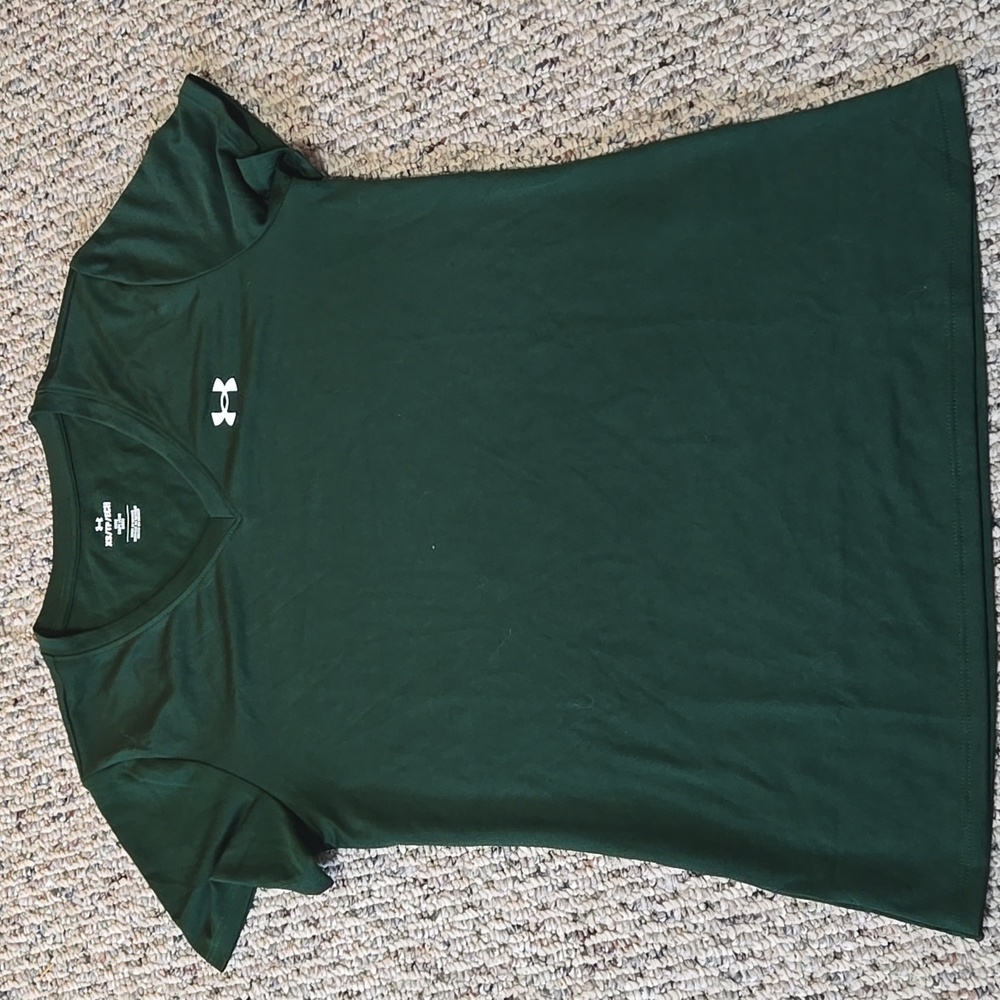Under Armour Green V-Neck T-Shirt